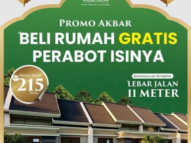 Promo Modern Gondanglegi 200 Jutaan Malang