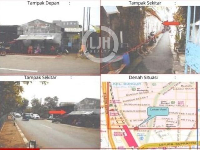 Rumah di Bungur Senen Jakarta Pusat Lokasi Strategis Jalan Lebar