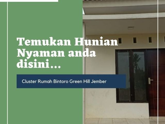 HUNIAN NYAMAN AREA BINTORO