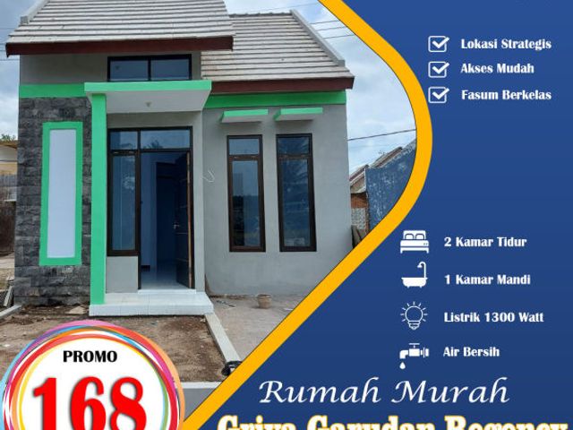 Rumah murah minimalis di Griya Garuda Regency