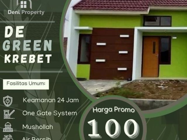 Rumah subsidi murah minimalis daerah Krebet Bululawang