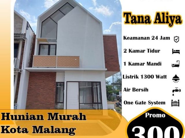 Rumah Villa daerah Dau dekat Pondok Modern Thursina