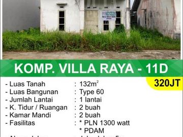 Rumah Villa Raya, Desa Kapur, Kubu Raya