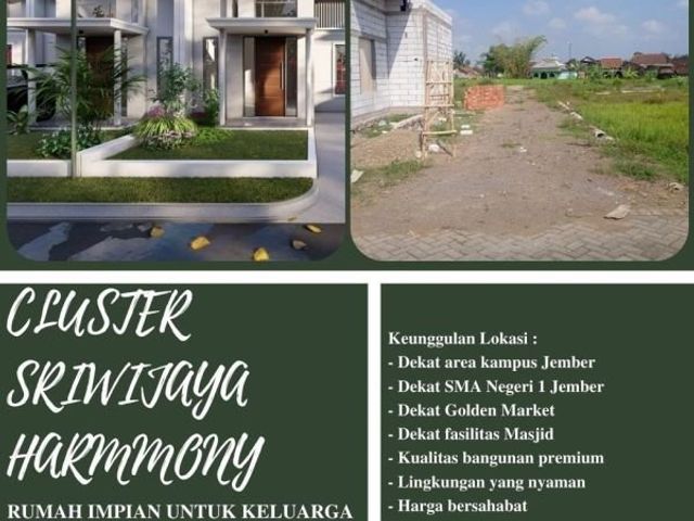 SRIWIJAYA HARMONY, Hunian Nyaman di Kota Jember