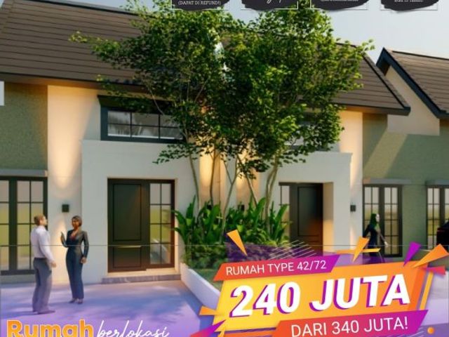 Paling Murah, WA 0823-3511-----, Perumahan Di Sidoarjo Hanya 240 Juta-an