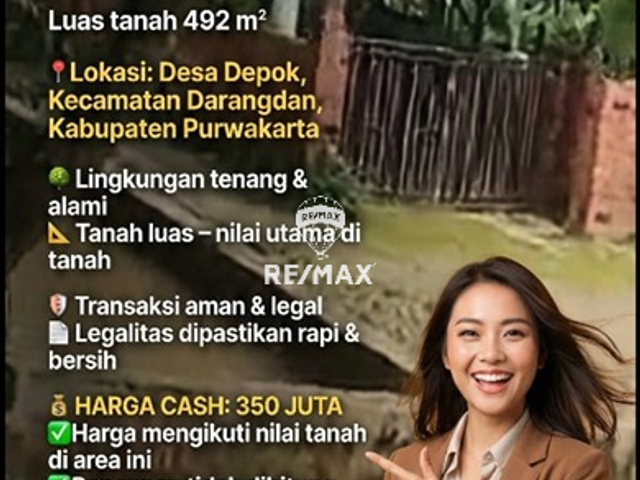 DIJUAL RUMAH DAN TANAH DI DAERAH PURWAKARTA