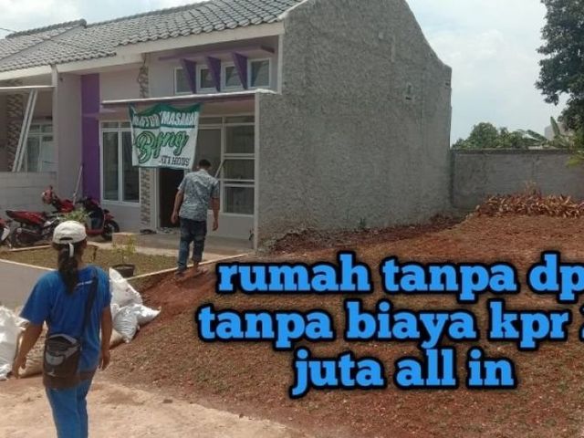 Rumah akses strategis deket tol dan stasiun tanpa dp