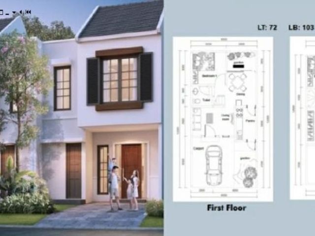 Rumah di Lebak Jaya, Neww Minimalis