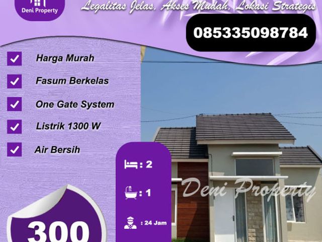 Rumah murah minimalis di Sidorahayu Wagir
