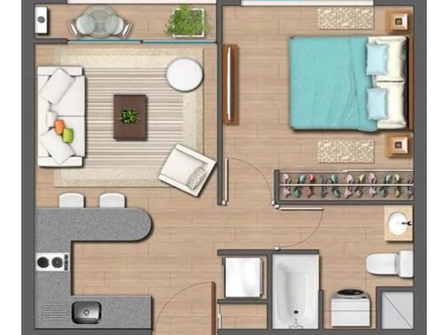 Departamento en venta en La Cisterna