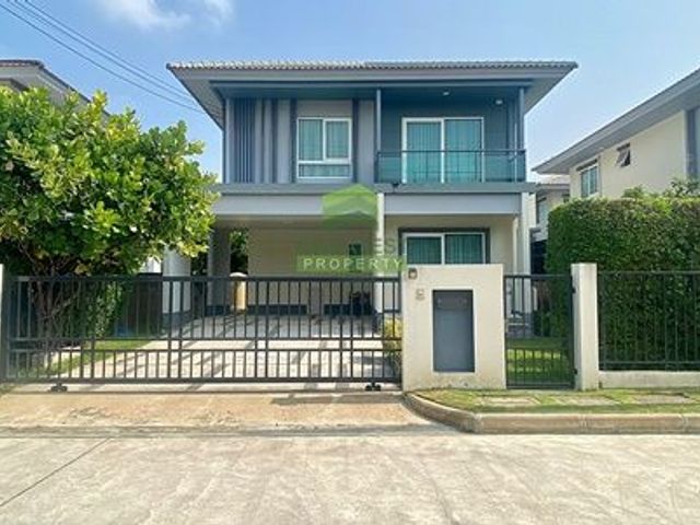 หมู่บ้านสราญสิริ ติวานนท์-แจ้งวัฒนะ 2 SARANSIRI TIWANON-CHAENGWATTANA 2 ขายด่วน บ้านเดี่ยว 2 ชั้น เนื้อที่ 52.90 ตร.ว ทำเลดี สวย พร้อมอยู่