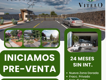 VENTA LOTES RESIDENCIALES DESDE 261 M2  FINANCIAMIENTO DIRECTO