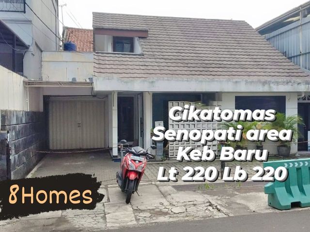 For Rent Rumah Luas 220 Cikatomas Senopati Kebayoran Baru bisa Usaha