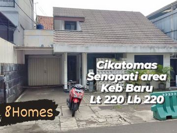 For Rent Rumah Luas 220 Cikatomas Senopati Kebayoran Baru bisa Usaha