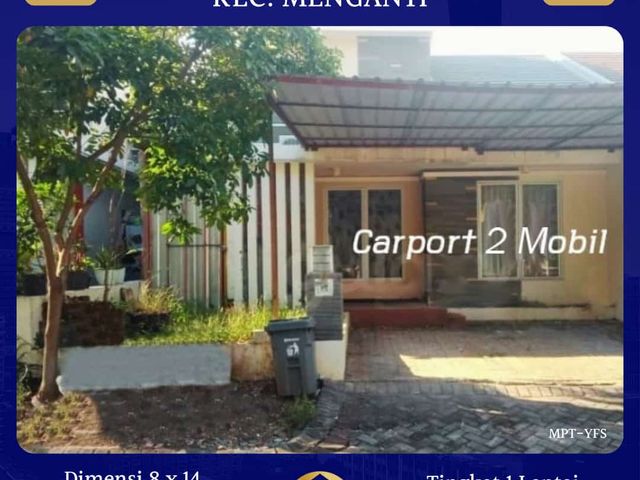 Dijual Rumah La Diva Menganti Gresik 700 Juta SHM Hadap Selatan