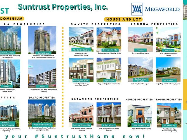 For sale House and lot and Condominium units!