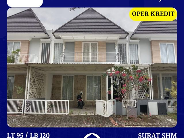 Rumah Natura Residences Sidoarjo 1.8M SHM Hadap Selatan Siap Huni