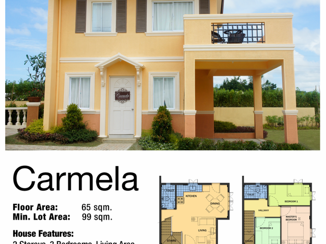 Camella RFO 3 Bedroom House and Lot in near Metro Manila