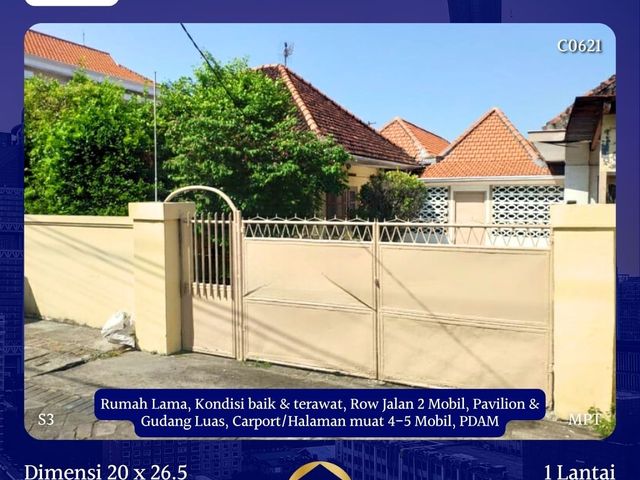 Rumah Rangkah Tambakasari Surabaya Timur Kondisi Terawat Hook dekat Mulyosari Lebak