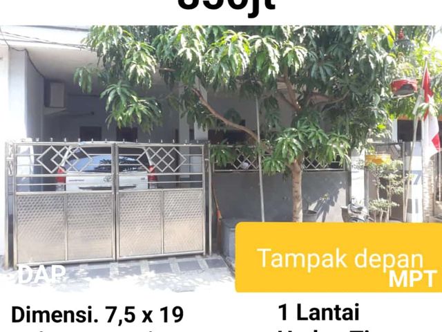 Dijual Rumah Griya Citra Asri Sememi Surabaya 850 Juta SHM Hadap Timur