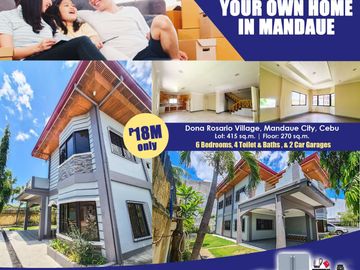 6 Bedrooms Single Detached House For Sale in Dona Rosario Mandaue City