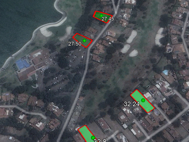 TERRENO EN SAN GIL COLINDANDO CON EL FAIRWAY DEL HOYO 1 DEL HERMOSO CAMPO DE GOLF, FRENTE A LA CASA CLUB