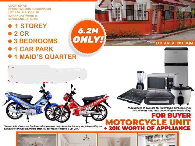 For Sale House and Lot in SpringWood Subdivision, Minglanilla Cebu