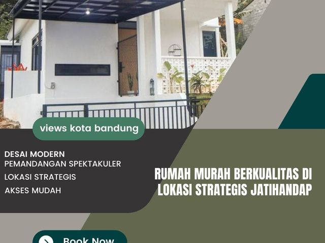 Jual rumah 400 jutaan 1 lantai dekat cicaheum bandung timur