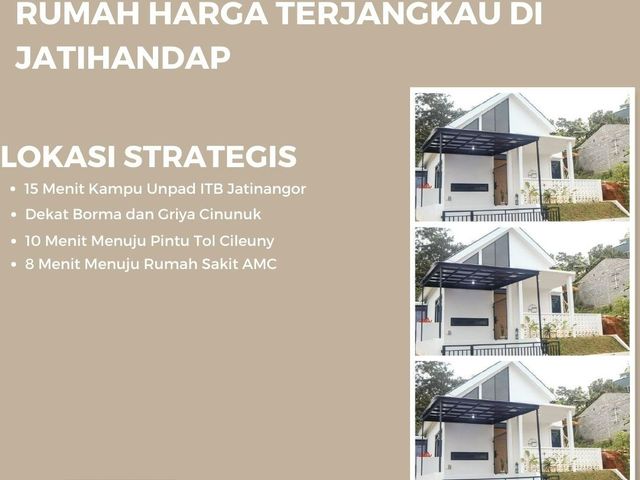DIjual rumah murah 400 jutaan dekat kiaracondong bandung timur