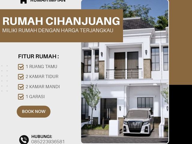 rumah murah di cihanjuan dekat mall braga citywalk