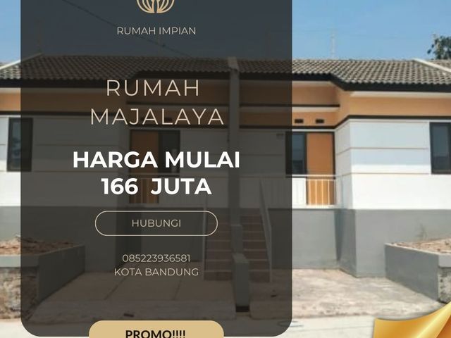 Dijual Rumah Keluarga Harga Terjangkau Sertifikat SHM Di Majalaya