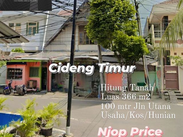 Kavling Area Cideng Timur Cocok Kos/Hunian HARGA DIBAWAH NJOP