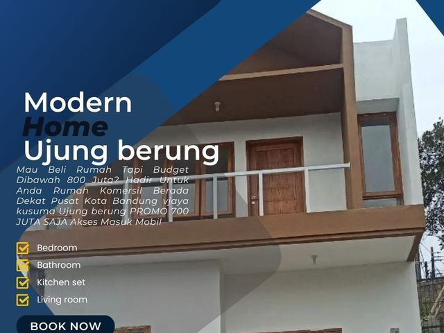 hunian sederhana tapi menawan dekat dengan pasar ujung berung