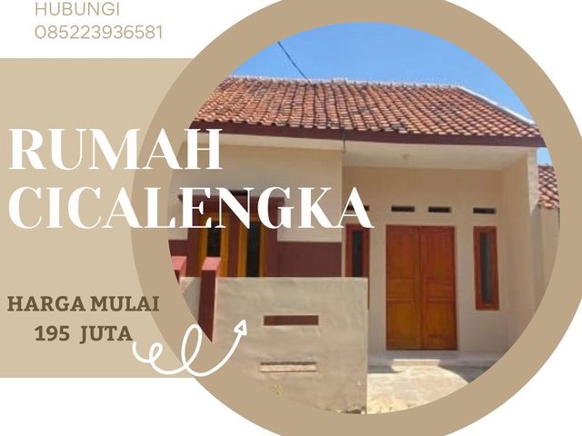 jual cepat rumah murah siap huni dekat stasiun kereta api cicalengka hanya 1000 jutaan