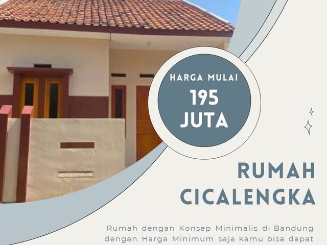 jual cepat rumah siap huni di cicalengka dekat pusat pendidikan hanya 100 jutaan