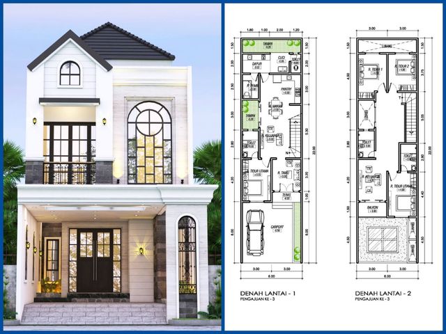 Rumah Baru Minimalis 2 Lantai Mojoarum Surabaya