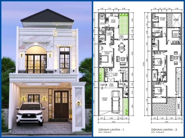 Rumah Baru Minimalis 2 Lantai Mojoarum Surabaya