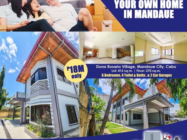 House and Lot for Sale in Dona Rosario Village