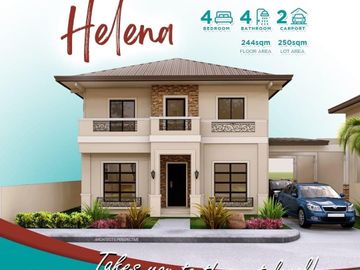 For Sale House And Lot 4-Bedroom With 2 Carport In Andorra Solana Casa Real Pampanga | Helena Model Unit