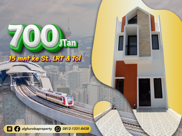 Info Rumah 2 Lantai Dijual Murah 700 Juta an Munjul Jakarta Timur