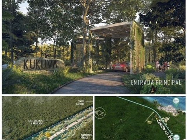 Terreno Residencial Unifamiliar en venta Tulum