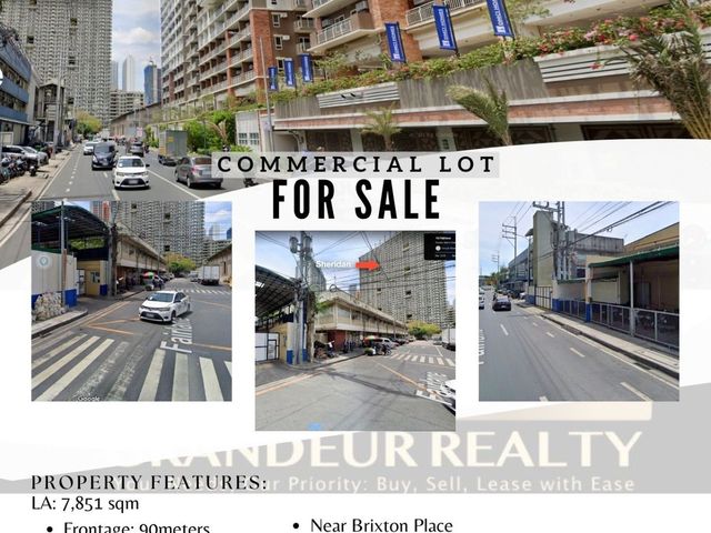 FOR SALE Commercial and Industrial Property in Fairlane St., Brgy. Kapitolyo, Pasig City