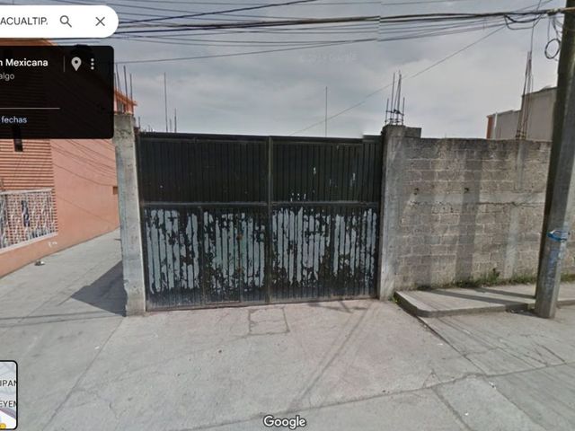 TERRENO/BODEGA EN RENTA ZACUALTIPAN