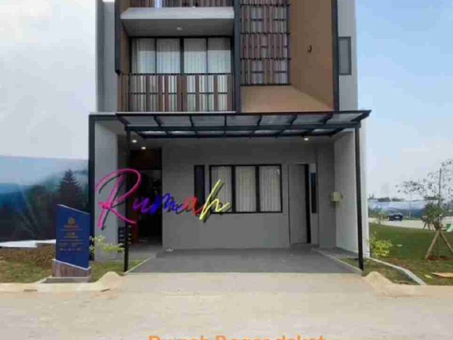 Rumah Mewah Samping Tol Jagorawi bogor