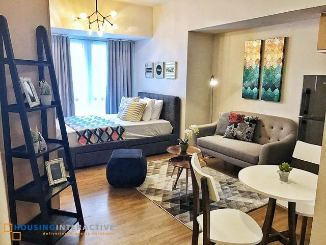 STUDIO UNIT FOR LEASE AND SALE IN THE LERATO, MAKATI