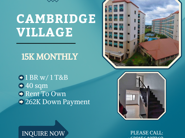 Condo Near Sm east, eastwood Rent To Own as low as 15K Monthly