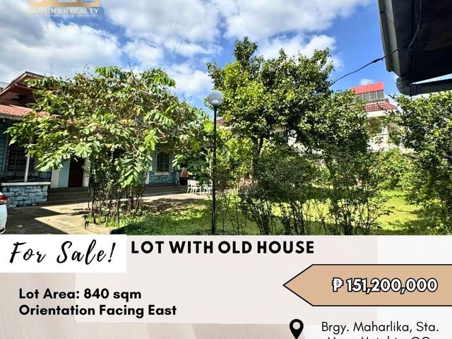 FOR SALE Lot with Old House located at Brgy. Maharlika, Sta Mesa Heights, Quezon City