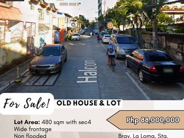 FOR SALE Old House & Lot located at Brgy. La Loma, Sta Mesa Heights, Quezon City