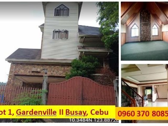 For sale house in Gardenville Ii, By Subdivision Brgy. Busay, Cebu City, Cebu