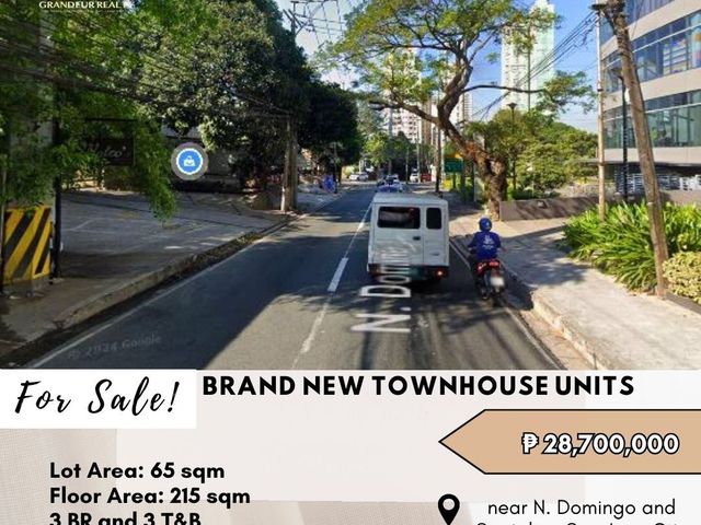 For Sale: Brand New Townhouse Units located near N. Domingo and Santolan, San Juan City
